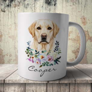 Mug Labrador Retriever aquarelle
