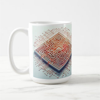 Mug labyrinthe