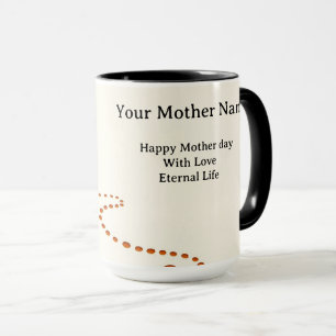Mug Labyrinthe de miettes de scone Amour Éternel