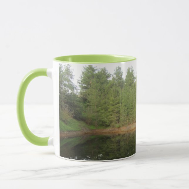 Mug Lac de réflexion des pins (Gauche)