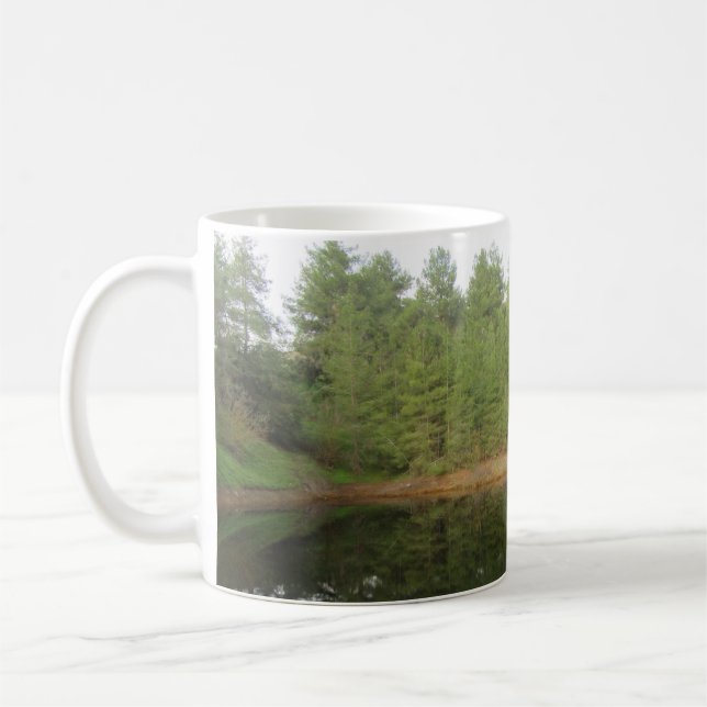 Mug Lac de réflexion des pins (Gauche)