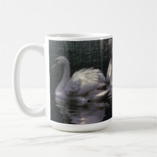 Mug Lac des cygnes au clair de lune