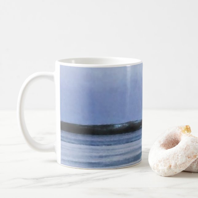 Mug Lac gelé Abstrait (Avec donut)