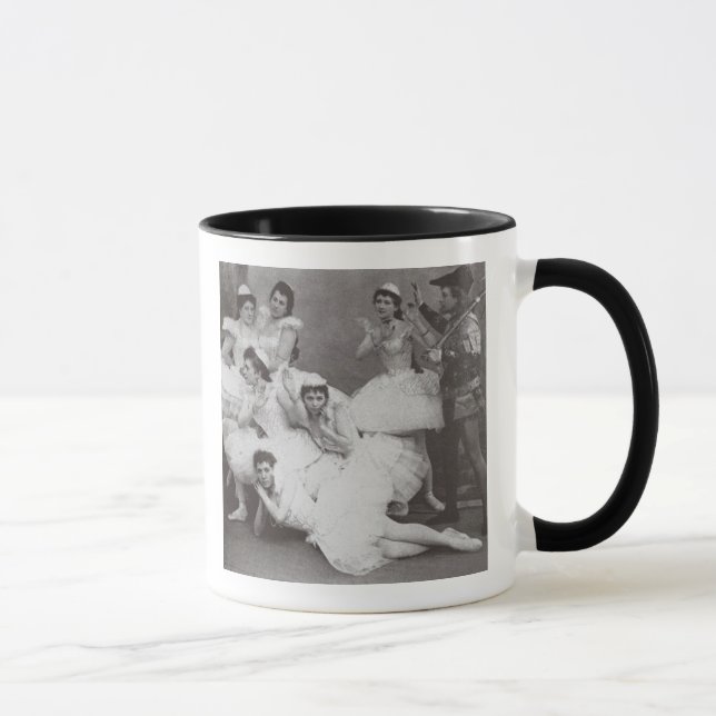 Mug Lac swan, théâtre de Mariinsky, 1895 (photo de (Droite)