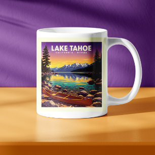 Mug Lac vintage Tahoe Californie Nevada