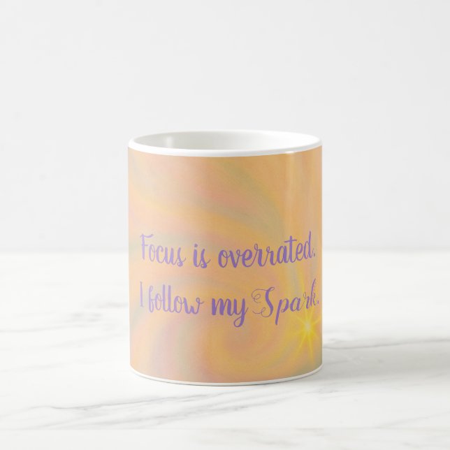 Mug L'Accent Sur Le TDAH Est Surévalué. Je Suis Ma Mus (Centre)