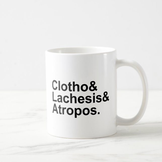 Mug Lachesis Atropos | de Clotho 3 destins du mythe (Droite)