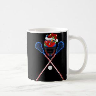 Mug Lacrosse Sports Amoureux Xmas Santa Hat Lacrosse C