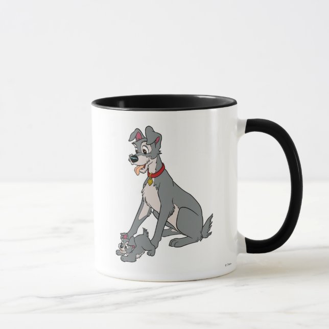Mug Lady et le Tramp Disney (Droite)