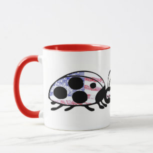 Mug Lady Liberty Bug