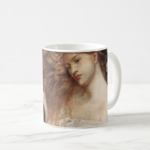 Mug Lady Lilith de Rossetti, Portrait victorien Vintag