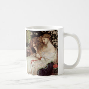 Mug Lady Lilith de Rossetti, Portrait victorien Vintag