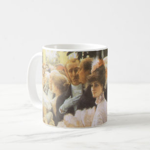 Mug Lady politique par James Tissot, époque victorienn