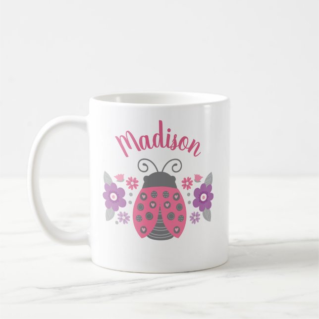 Mug Ladybug personnalisé (Gauche)