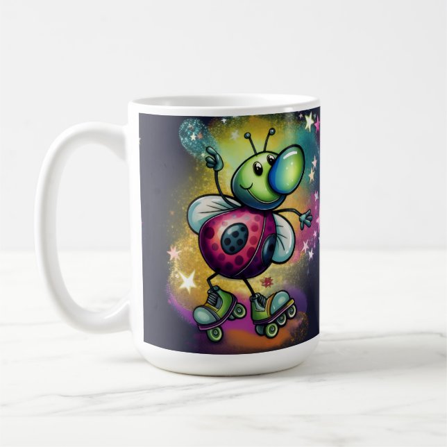 Mug Ladybug Roller Disco (Gauche)