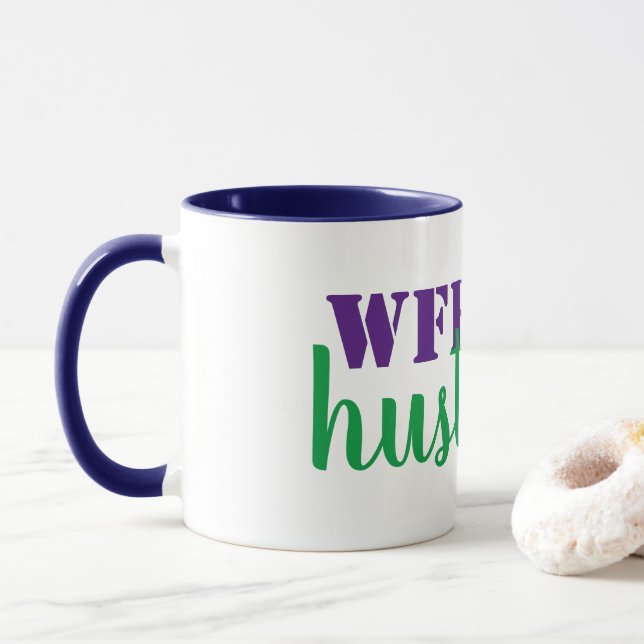 Mug L'agitation de WFH (Avec donut)