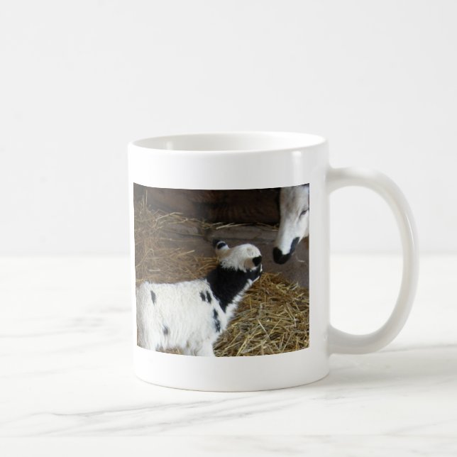 Mug L'agneau du visage drôle (Droite)