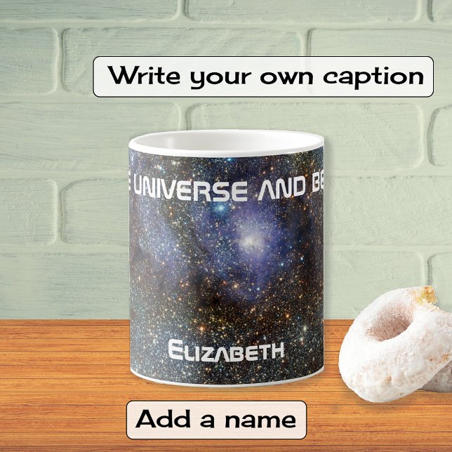 Mug Lagoon nebula nom personnalisé astronomie (Créateur téléchargé)