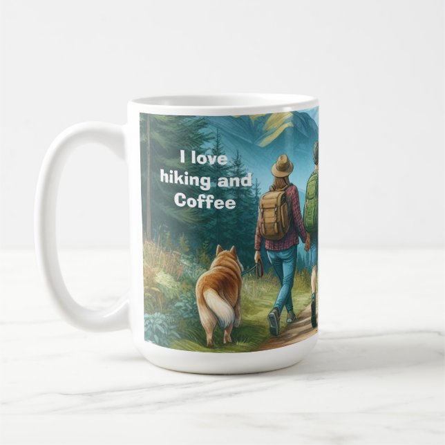 Mug Laisser aller Randonnée (Gauche)