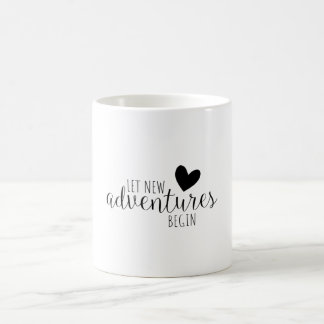 Mug Laisser débuter de nouvelles aventures