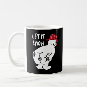Mug LAISSER NEIGE drôle bonhomme de neige