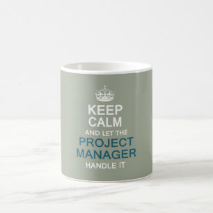 Mug Laissez le chef de projet le manipuler