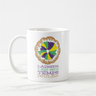 Mug Laissez Les Bon Temps Rouler Mardi Gras King Cake