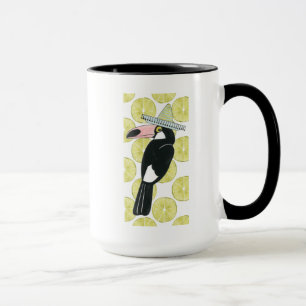 Mug Laissez-nous taco au sujet de sombrero de toucan