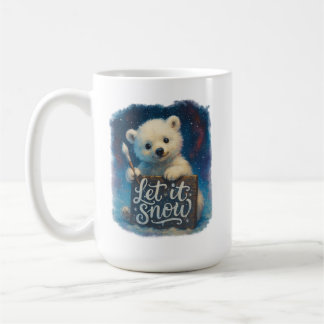 Mug Laissez tomber la neige