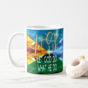 Mug Laissons Dieu Faire Ce Qu'Il Fait