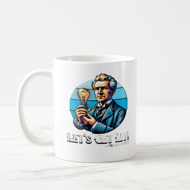 Mug Laissons-nous ! Cool classique minimal (Gauche)