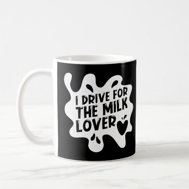 Mug Lait Coeur Vache Ferme Agricole Agriculture Lait L (Gauche)