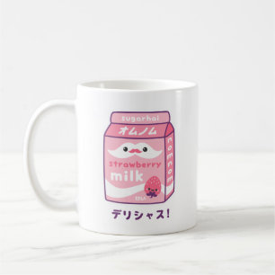 Mug Lait de fraise cuite