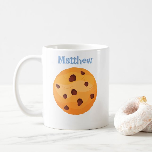 Mug Lait et cookies (Avec donut)