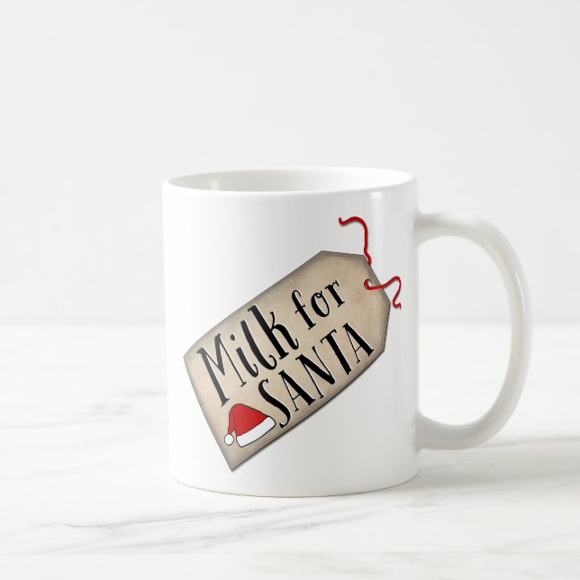 Mug Lait pour Père Noël (Droite)