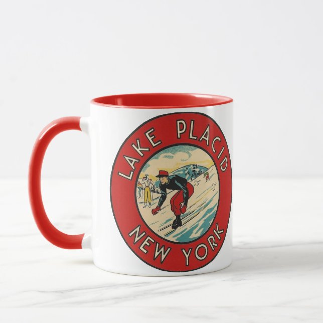 Mug Lake Placid, New York - (Gauche)