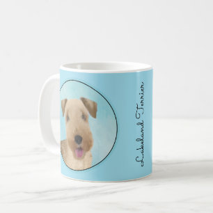 Mug Lakeland Terrier Peinture - Cute Original Chien Ar