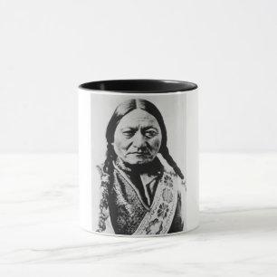 Mug Lakota Chef Abandon : assis Bull Fort Buford