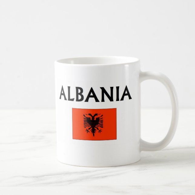 Mug L'Albanie (Droite)