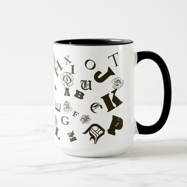 Mug L'alphabet (Droite)
