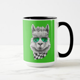 Mug Lama de la Californie
