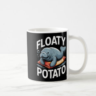 Mug Lamantin Floaty Tatoes Drôle Vache de Mer Animal d