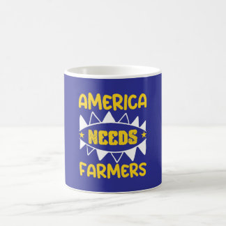 Mug L'Amérique a besoin d'agriculteurs