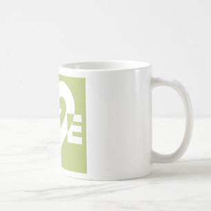 Mug L'amour dans Sage Green