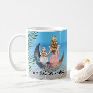 Mug L'amour de la mignonne mère est sans fin   Bonne f