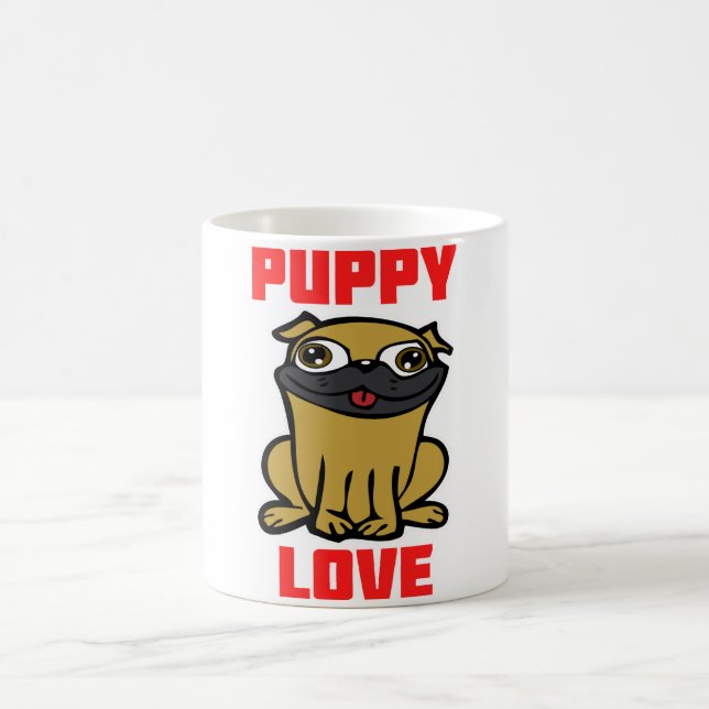 Mug L'amour des chiots (Centre)