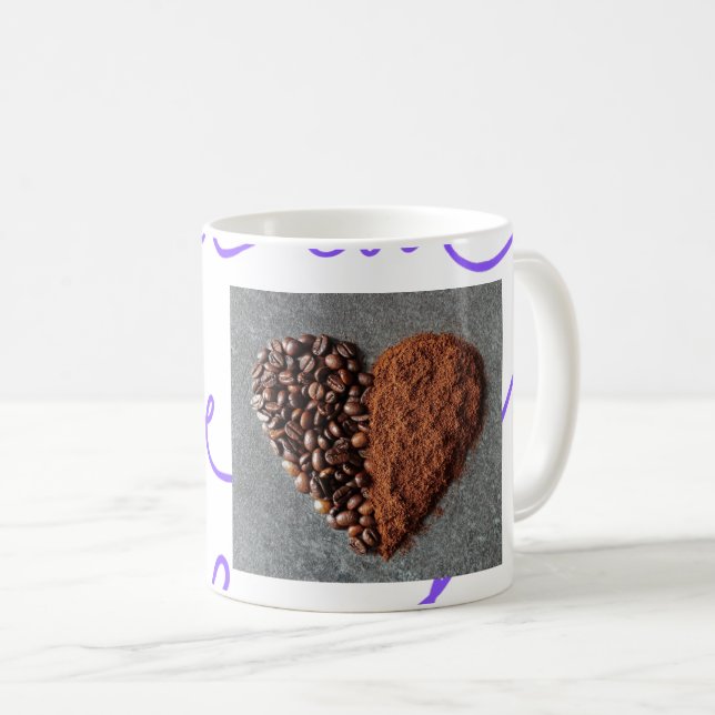 Mug L'amour du café (Devant droit)