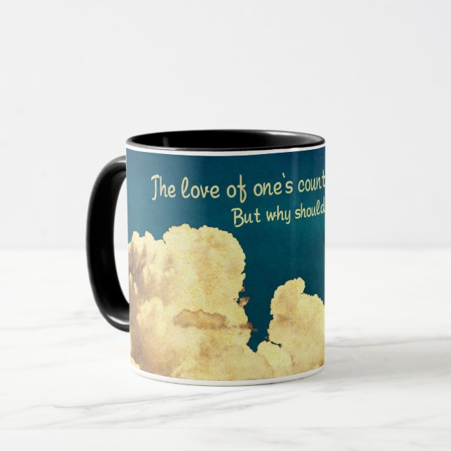 Mug L'amour du pays (Devant gauche)