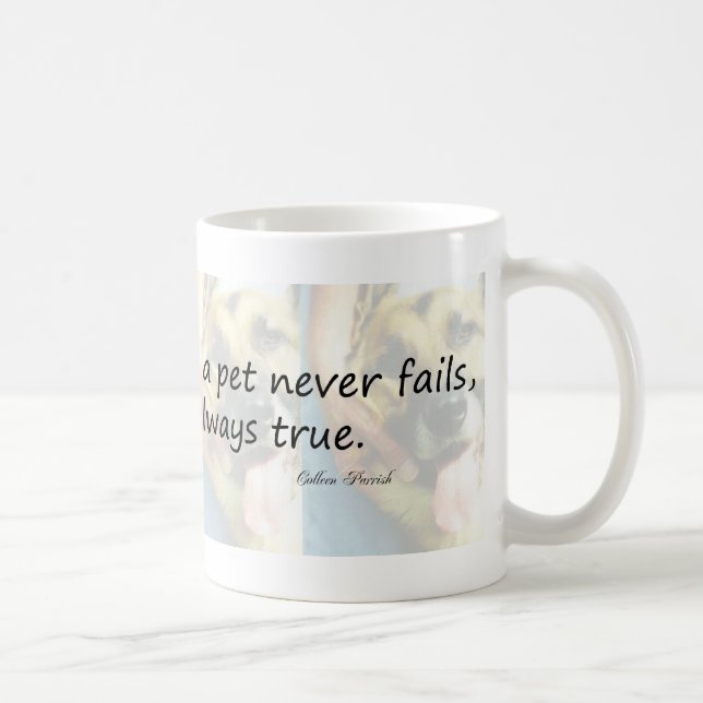 Mug L'amour d'un animal de compagnie (Droite)