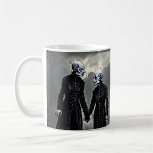 Mug L'amour est pour toujours heureux Halloween café M